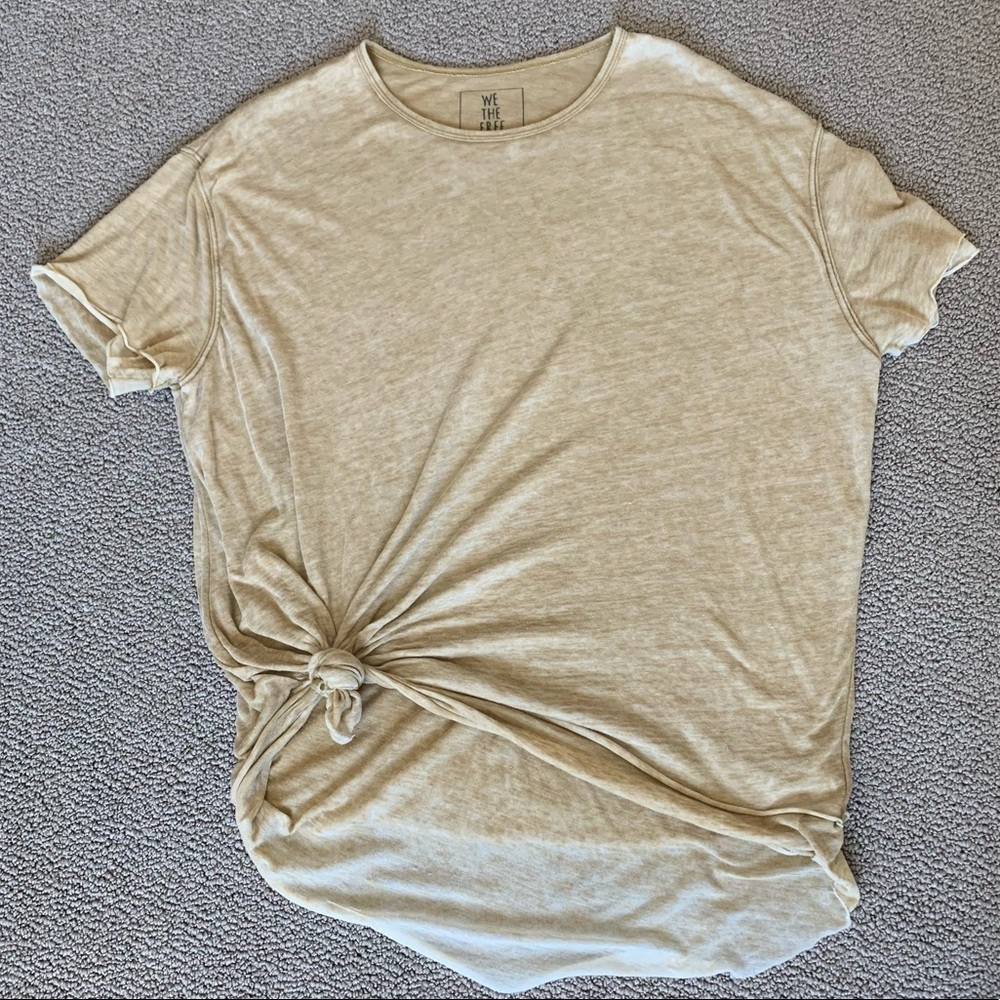 Free People Super Soft Short Sleeve Top